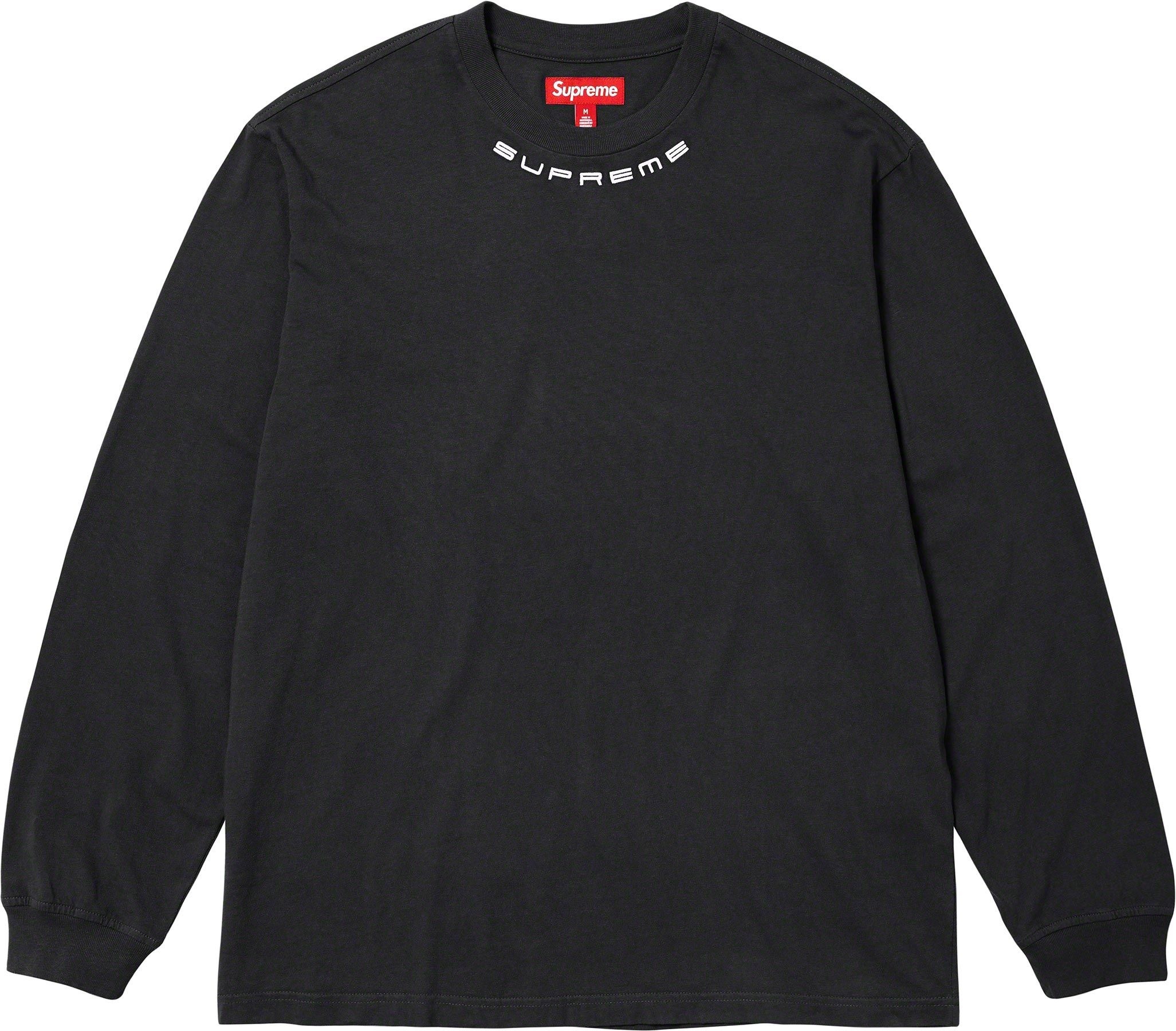 Collar Logo L/S Top view 11